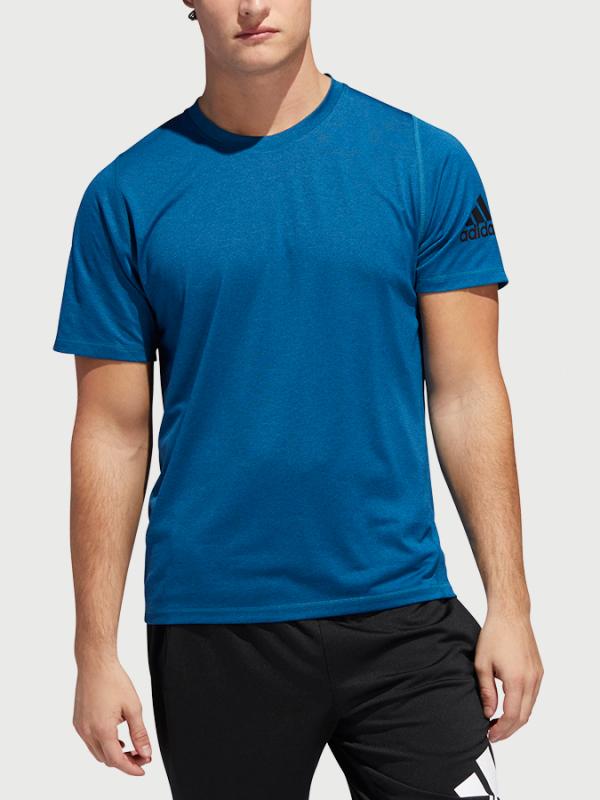 Tričko adidas Performance Fl_Spr X Ul Hea Modrá