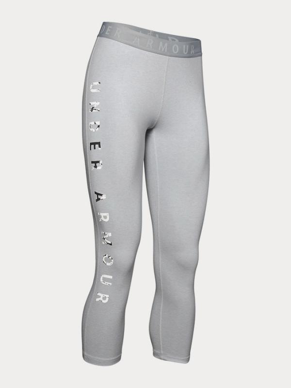 Legíny Under Armour Favorite Crop Floral Graphic Šedá