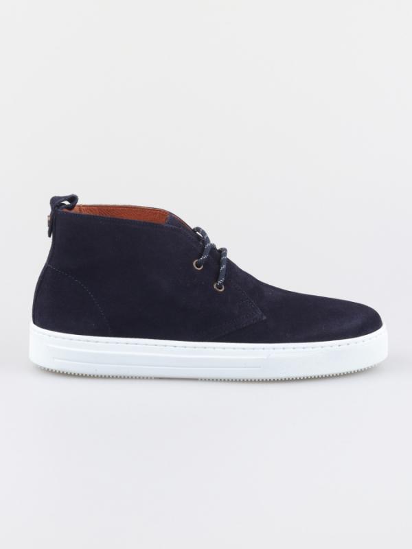Boty Trussardi Desert Boot Suede Modrá