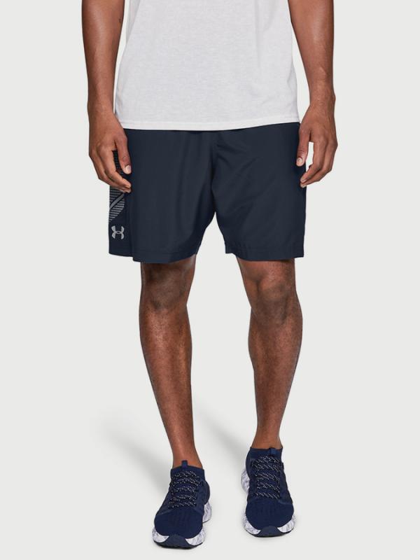 Kraťasy Under Armour Woven Graphic Short Modrá
