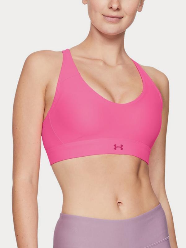 Podprsenka Under Armour Vanish Mid Bra Růžová