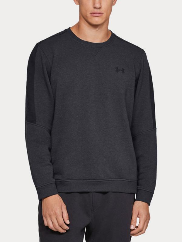 Mikina Under Armour Microthread Fleece Crew Černá