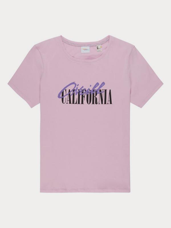 Tričko O´Neill Lw Script Logo T-Shirt Růžová