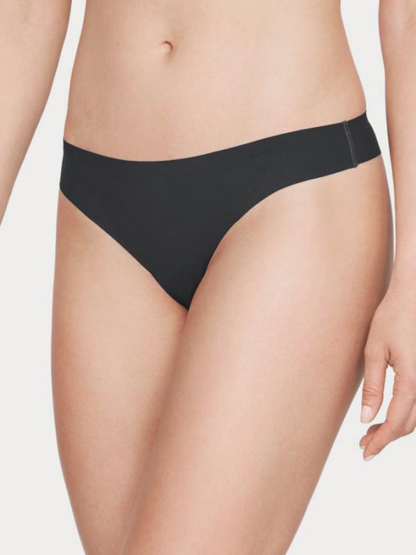 Kalhotky Under Armour Ps Thong 3Pack Černá