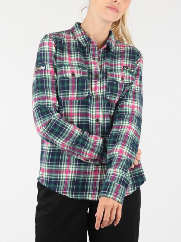 Košile Superdry Imogen Lumberjack Check Shirt Barevná
