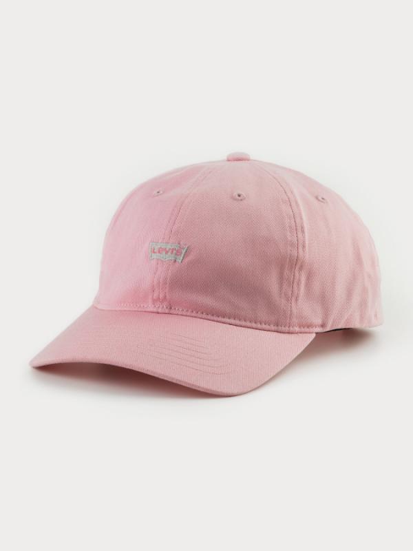 Kšiltovka LEVI\'S Mini Batwing Dad Hat Růžová