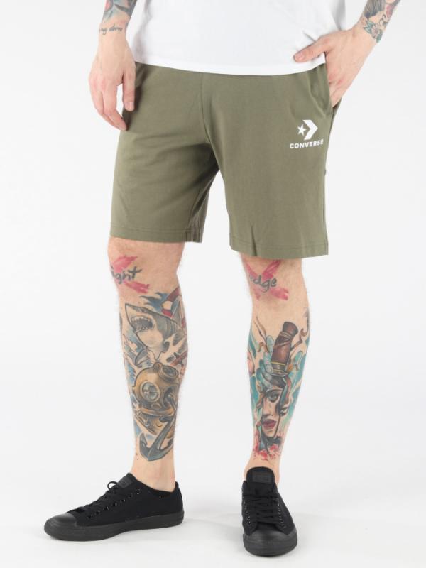 Kraťasy Converse M Star Chevron Knit Short Zelená
