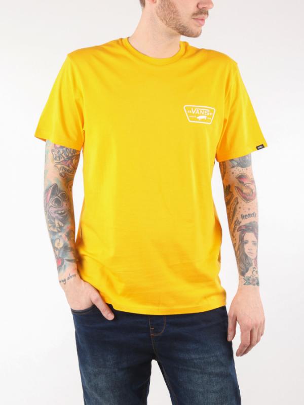 Tričko Vans Mn Full Patch Back S Gold Fusion Žlutá