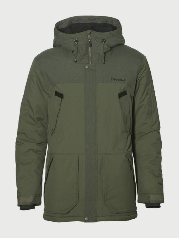 Bunda O´Neill PM Hybrid Explorer Parka Zelená