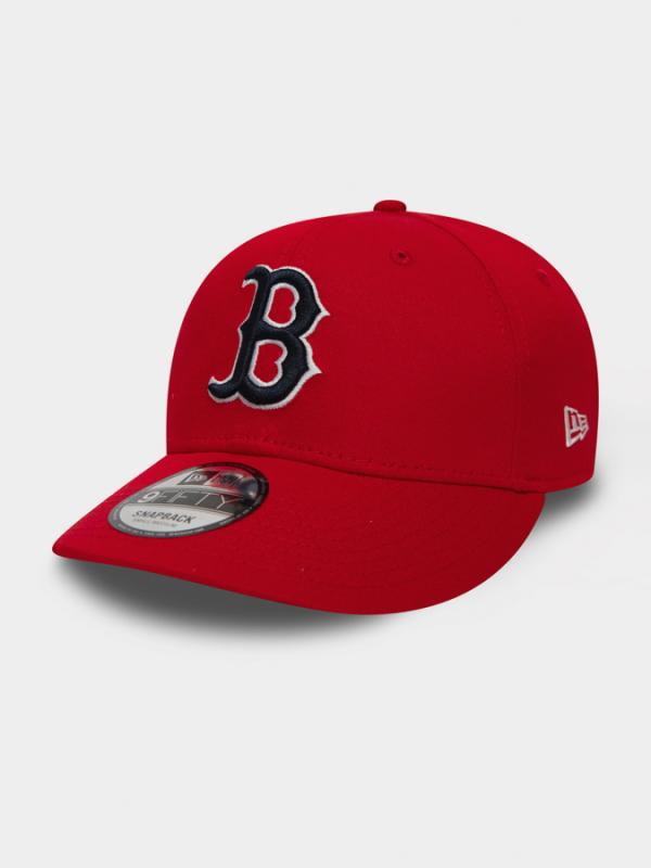 Kšiltovka New Era 950 Mlb Stretch Snap Bosred Červená