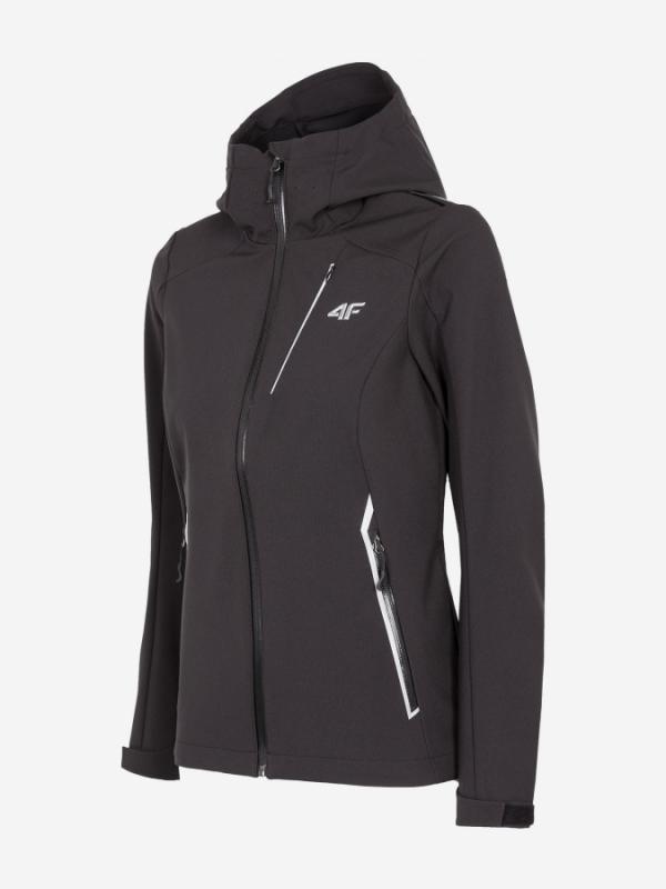 Bunda 4F SFD100 Softshell Černá