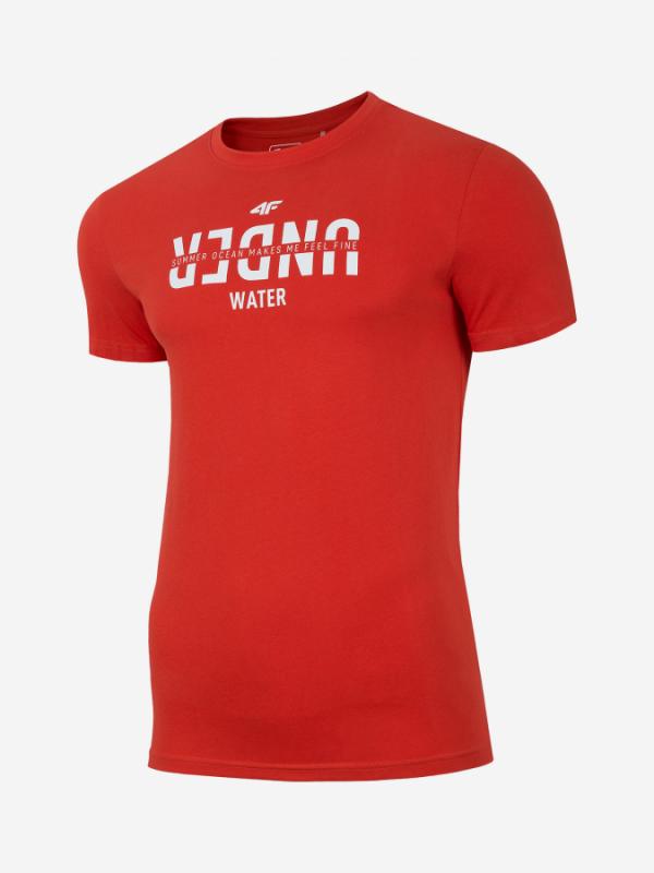 Tričko 4F TSM243 T-Shirts Červená