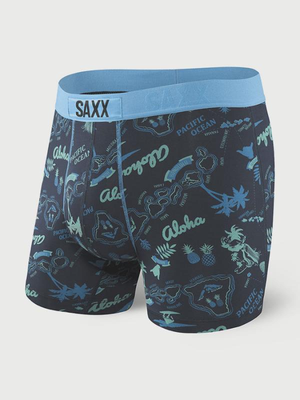 Boxerky Saxx Vibe Boxer Modern Fitidnight Alh Modrá
