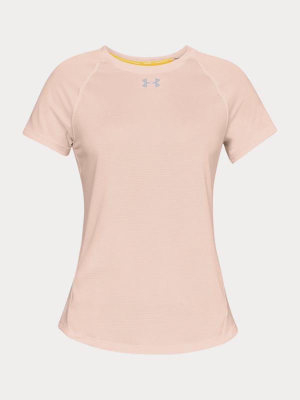 Tričko Under Armour Qlifier Short Sleeve Béžová