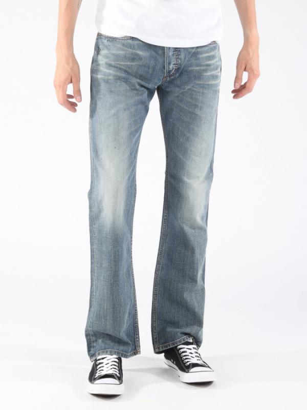 Džíny Diesel NEW-FANKER L.32 PANTALONI Modrá