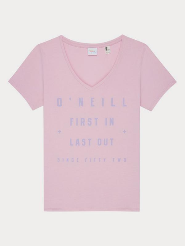 Tričko O´Neill Lw First In, Last Out T-Shirt Růžová