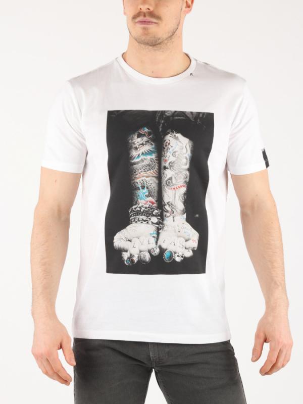 Tričko Replay M3609 T-Shirt Bílá