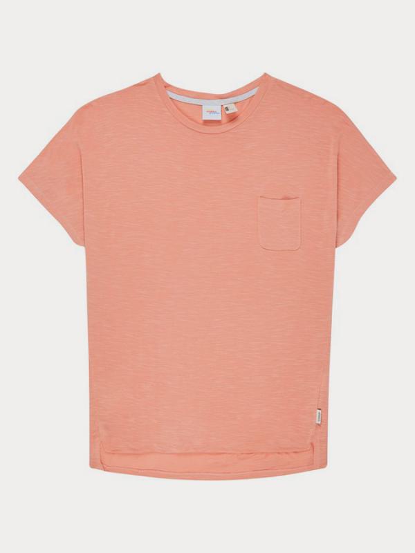 Tričko O´Neill Lw Essentials Drapey T-Shirt Oranžová