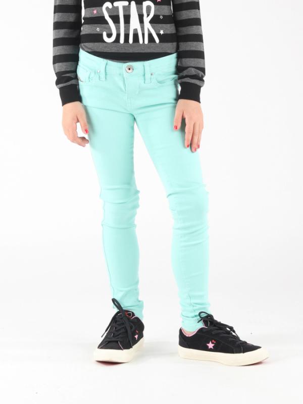 Džíny Diesel Skinzee-Low-J Pantaloni Zelená