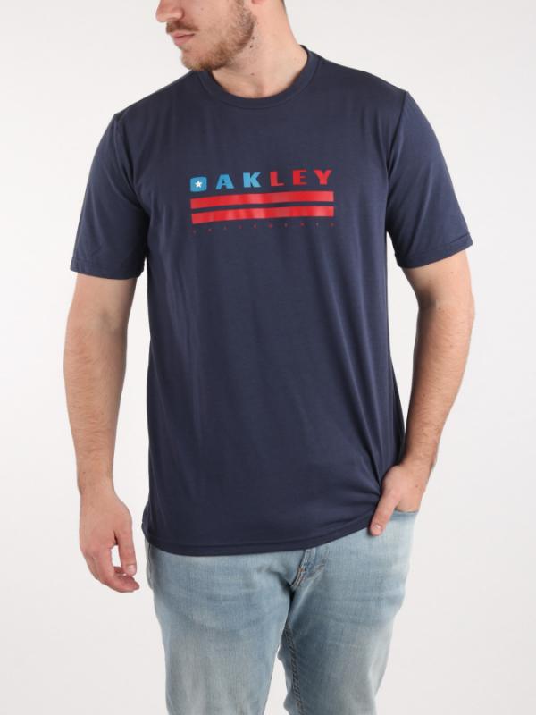 Tričko Oakley California Tee Modrá
