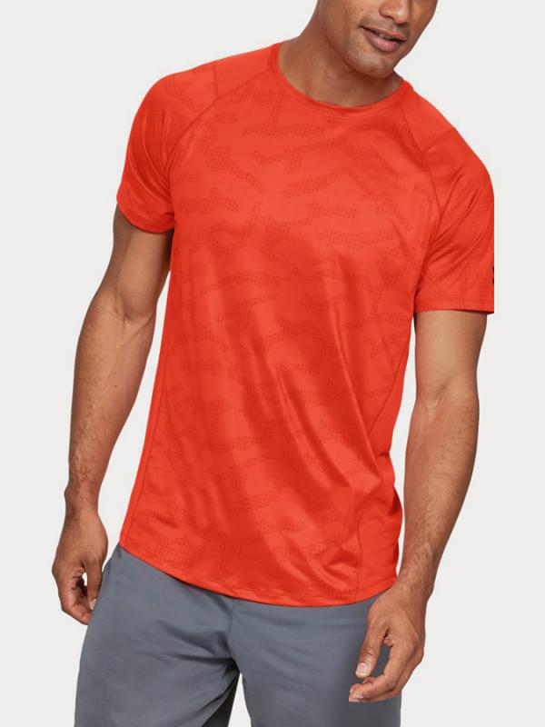 Tričko Under Armour Mk1 Ss Printed Oranžová