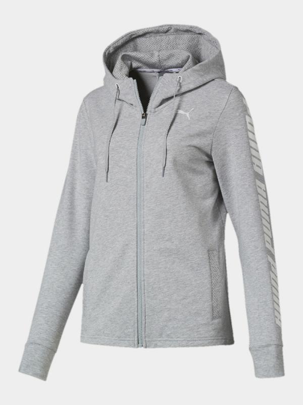 Mikina Puma Modern Sports Hooded Jacket Šedá