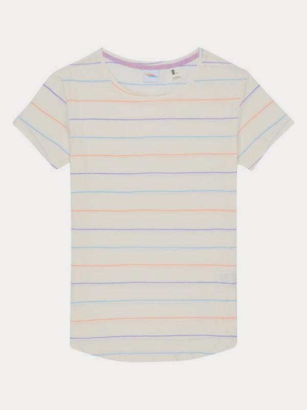 Tričko O´Neill Lw Stripe Logo T-Shirt Barevná