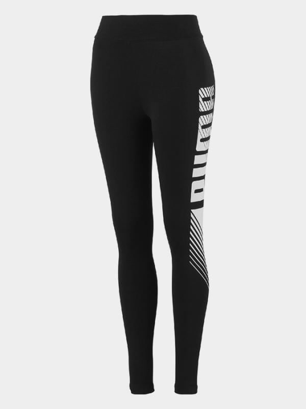 Legíny Puma Essential Graphic Leggings Černá