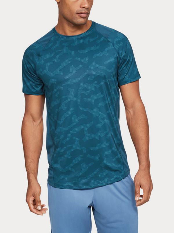 Tričko Under Armour Mk1 Ss Printed Modrá