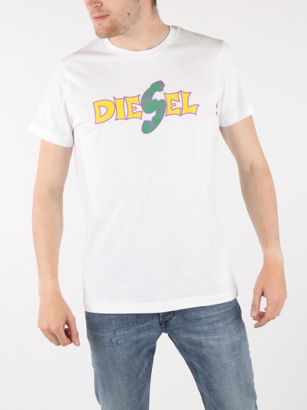 Tričko Diesel T-Diego-Za Maglietta Bílá