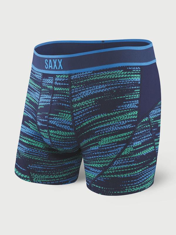 Boxerky Saxx Kinetic Boxer Blue Road Runner Modrá