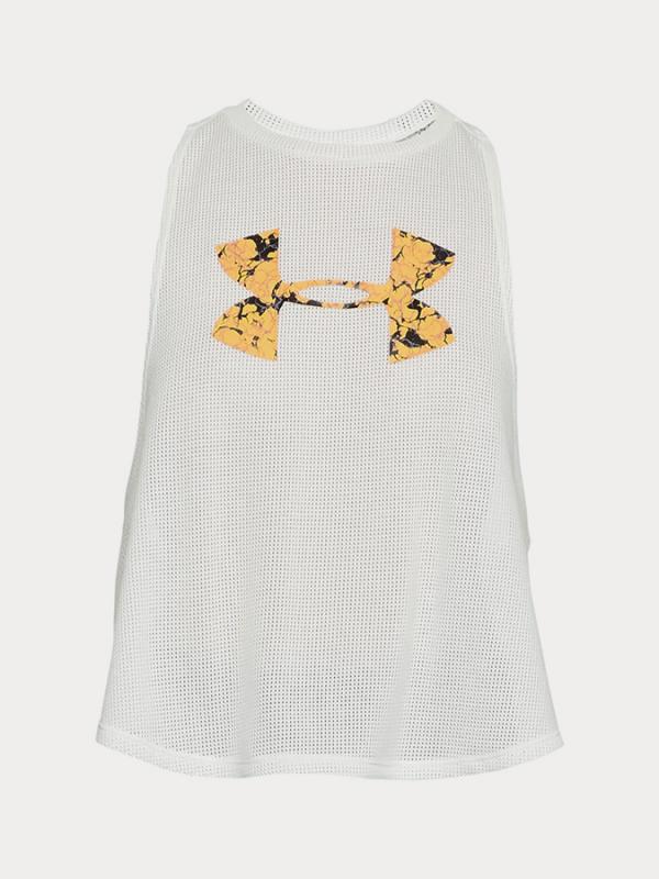 Tílko Under Armour Mesh Around Tank Bílá