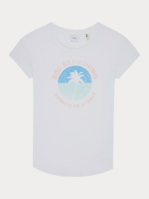 Tričko O´Neill Lw Sol Graphic T-Shirt Šedá