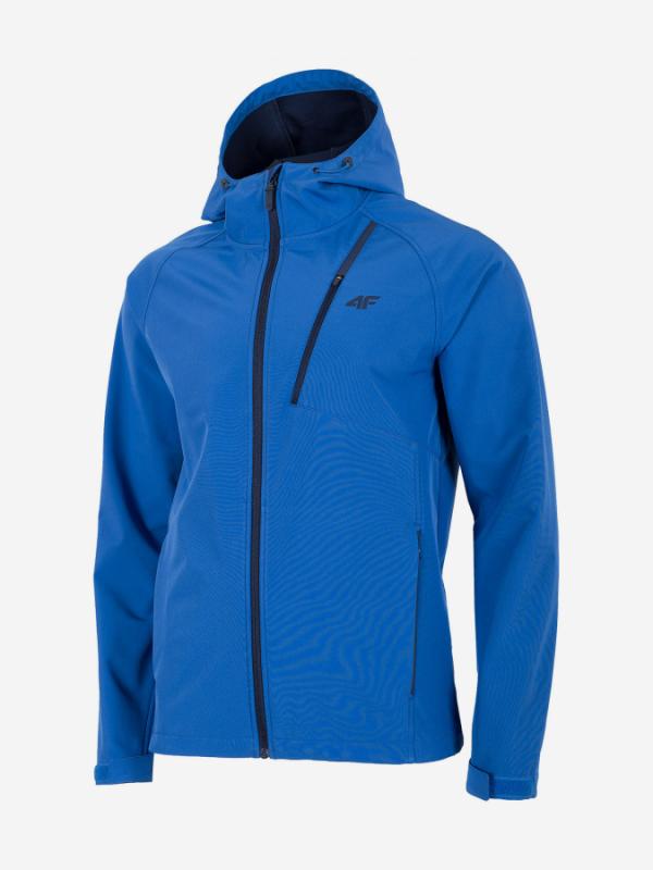 Bunda 4F SFM301 Softshell Modrá