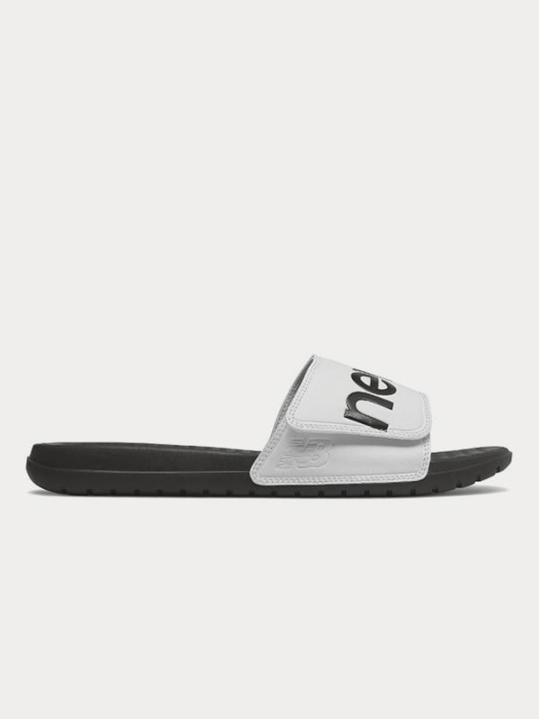Pantofle New Balance SDL230WT Bílá