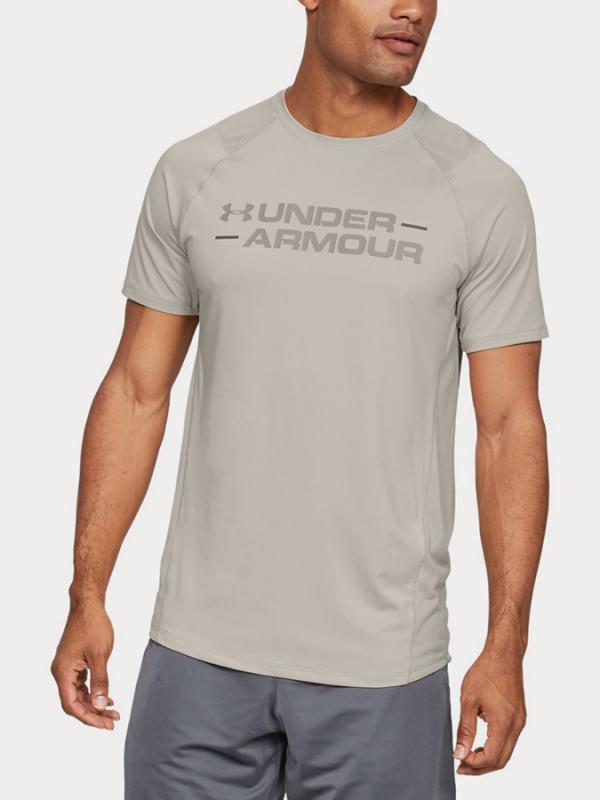 Tričko Under Armour Mk1 Ss Wordmark Hnědá