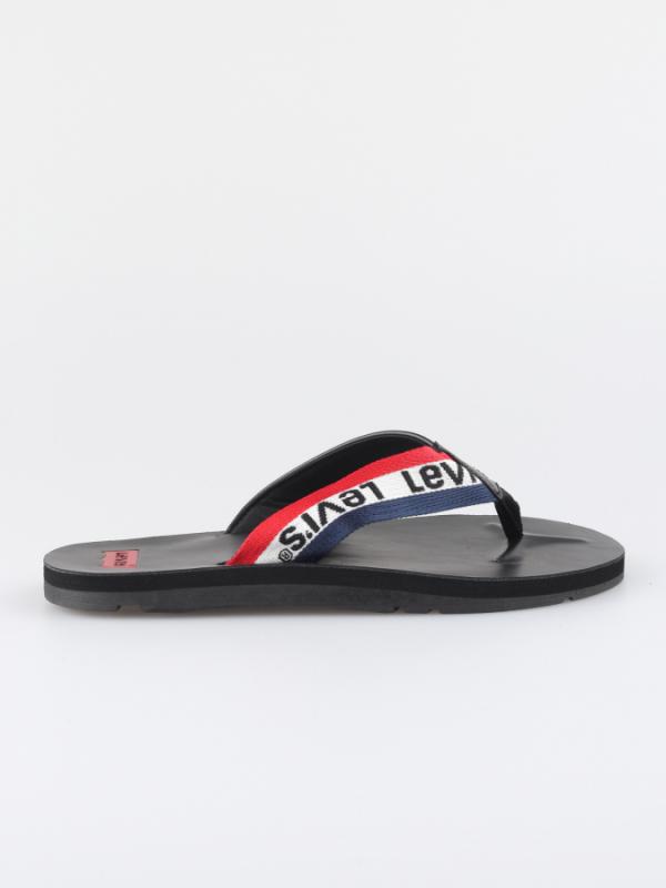Žabky Levi's® Jurupa Sportswear Černá