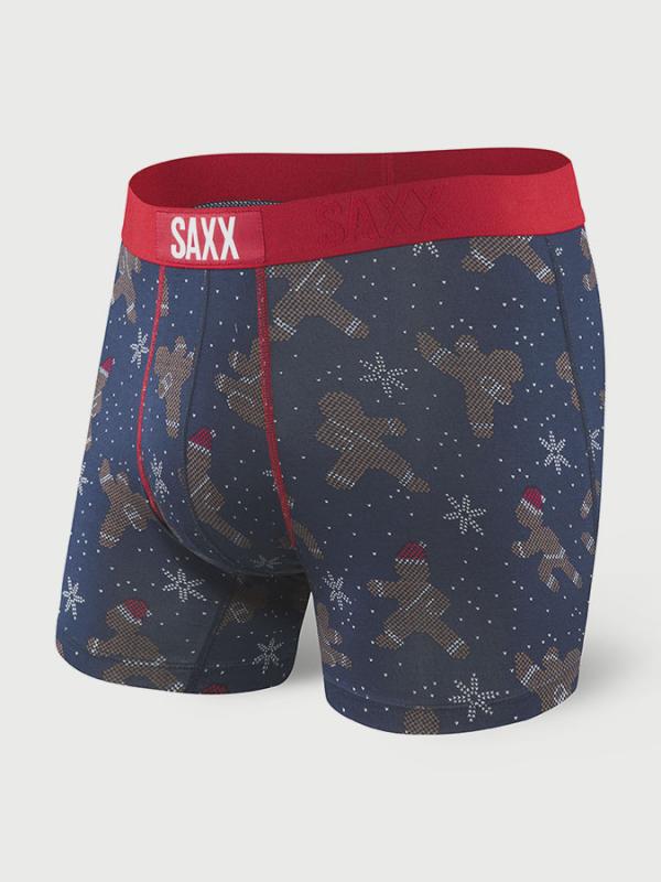 Boxerky Saxx Vibe Boxer Modern Fit Ging-Ning Modrá