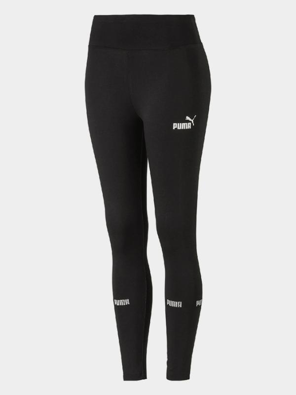 Legíny Puma Amplified Leggings Cotton Black Černá