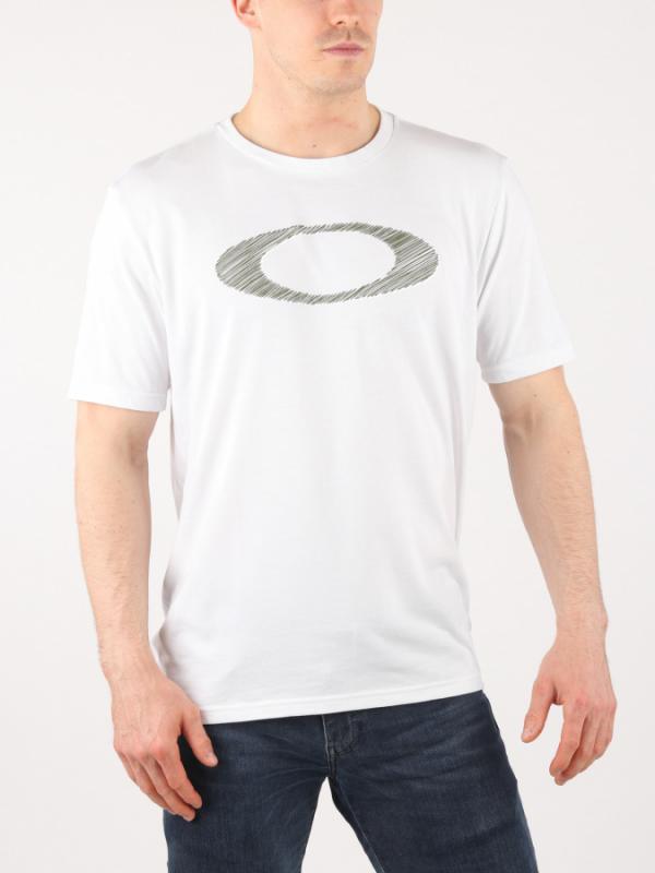 Tričko Oakley Legacy Ellipse Tee Bílá