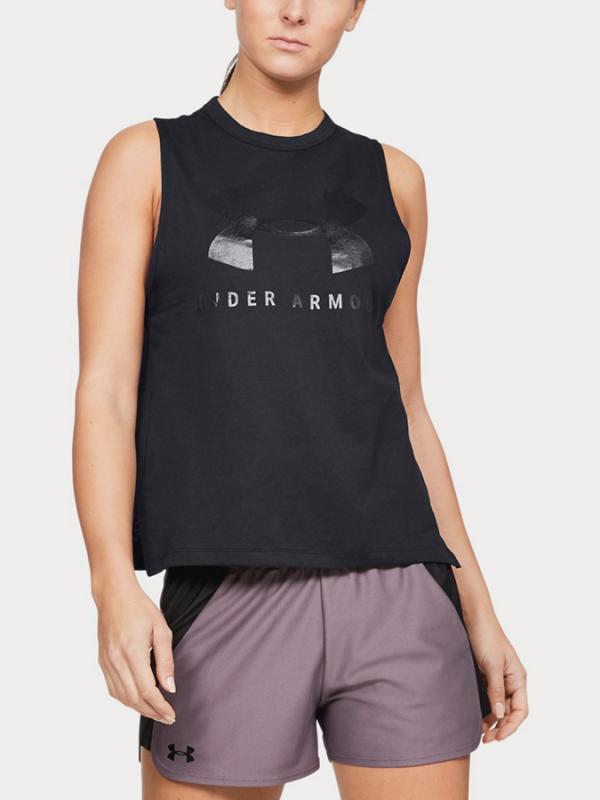 Tílko Under Armour Sportstyle Graphic Muscle Tank Černá