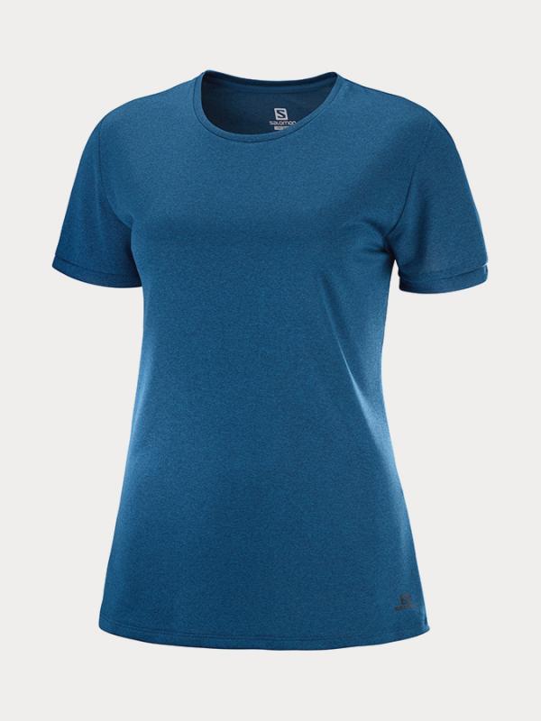 Tričko Salomon Comet Classic Tee W Modrá