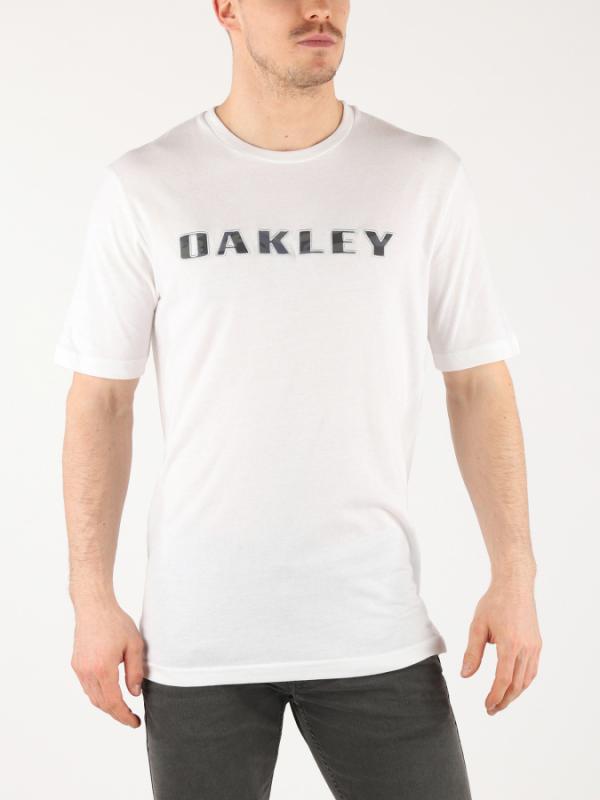 Tričko Oakley Camo Logo Tee White Bílá
