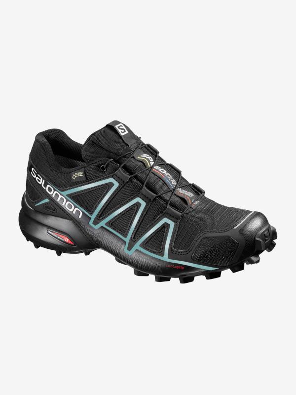 Boty Salomon SPEEDCROSS 4 GTX W BLACK/BK/Metallic B Černá