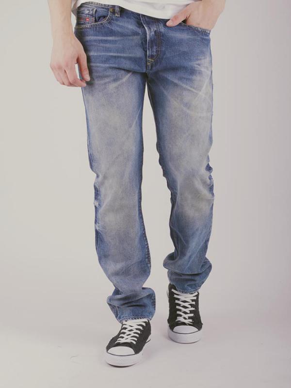 Džíny Diesel BUSTER L.32 PANTALONI Modrá