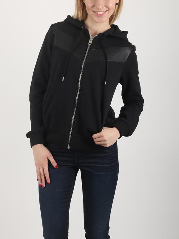 Mikina Diesel F-MILKY-ZIP-G FELPA Černá
