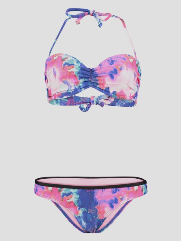 Bikiny O´Neill PW PRINT BANDEAU BIKINI Barevná