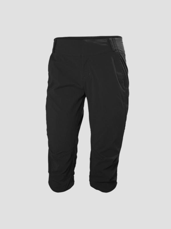 Kalhoty Helly Hansen W CREWLINE CAPRI Černá