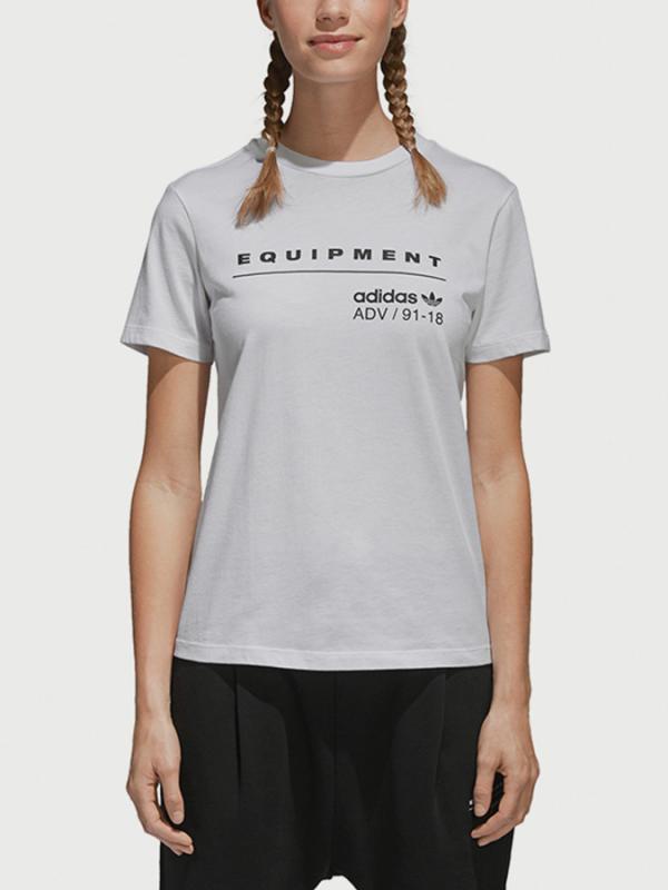 Tričko adidas Originals Eqt Tee Šedá