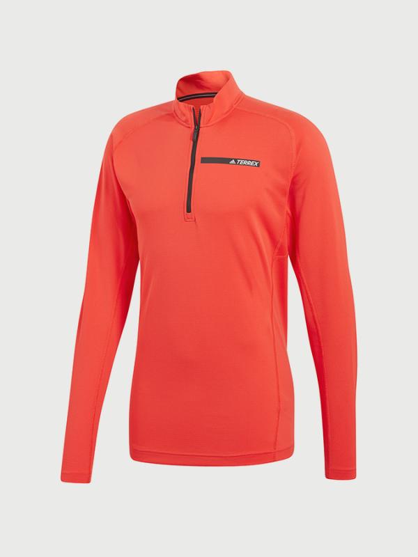 Tričko adidas Performance Tracero 1/2 Ls Oranžová